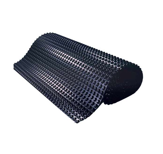 Čepasta HDPE folija širine 1,5 m za hidroizolaciju temelja, zidova i podova