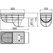 Slika Olučnjak Ø110 mm horizontalni KV-110-B