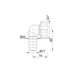 Slika PVC holender za veš mašinu G1" STY-518