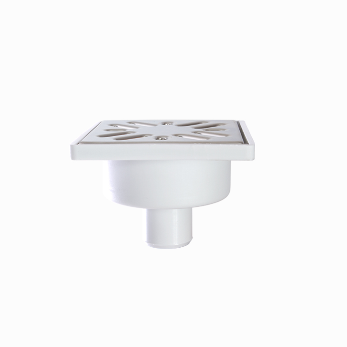 Sifon za tuš kadu STY-509-RM sa INOX rešetkom 100x100 mm i vertikalnim izlazom Ø32 mm