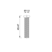 Slika Vijak za piletu Ø114 mm (37 mm) STY-654-CS