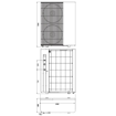 Slika Toplotna pumpa Alfa Plam Air20TP 20 kW trofazna R32 monoblok vazduh-voda