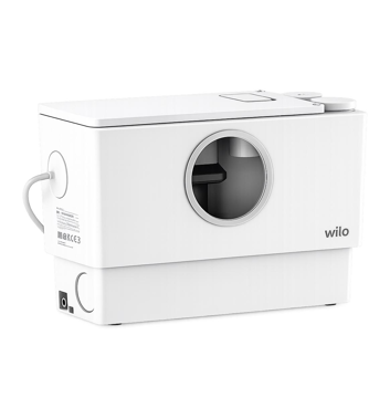 Wilo DrainLift MINI3-XS/WC-EF pumpna stanica za fekalnu i otpadnu vodu sa usitnjivačem za WC šolju, umivaonik i tuš kabinu