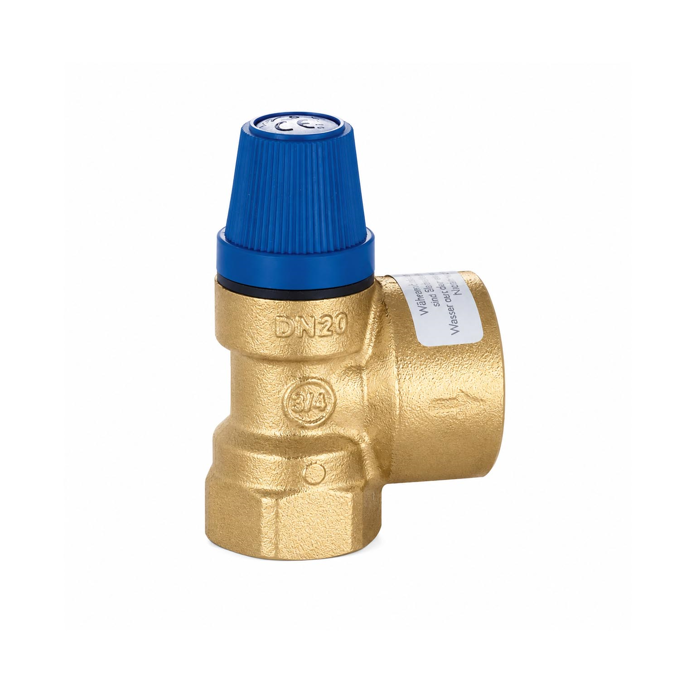CALEFFI 531480 sanitarni sigurnosni ventil 8 bar sa priključkom 1/2" i ispustom 3/4"