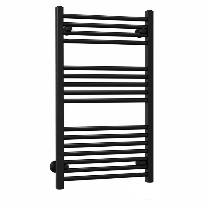 Crni cevasti sušač peškira ELEGANT dimenzija 500 x 1000 mm za kupatilo