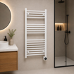 Slika Sušač peškira ELEGANT beli 500 x 1600 mm