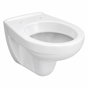 WC šolja Viktorija konzolna Keramika Leskovac sa zidnom montažom, dimenzija 551 x 353 mm