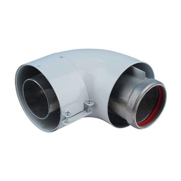 Originalno Vaillant dimovodno koleno Ø60/100 mm pod uglom od 90° kataloški broj 303808