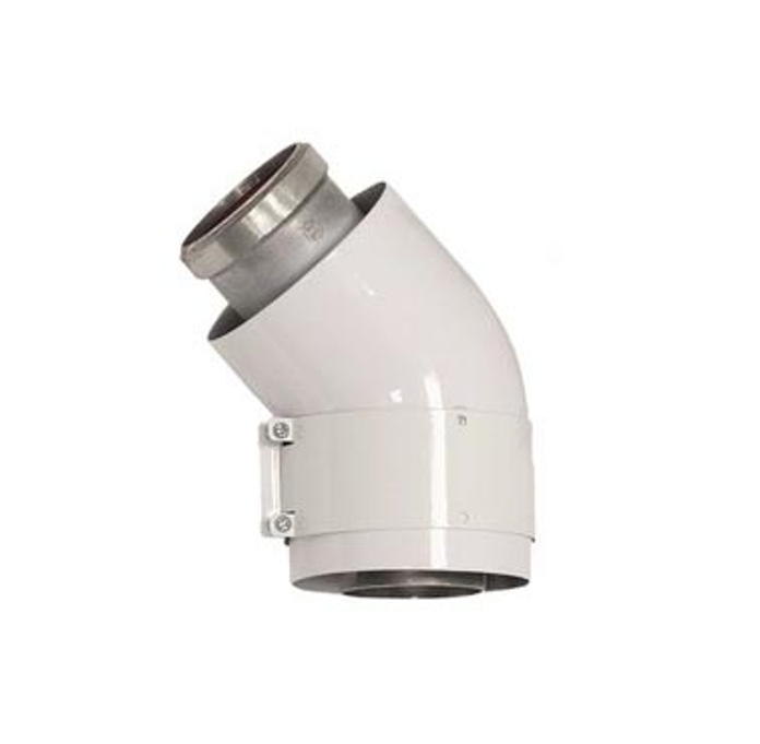 Vaillant koncentrično dimovodno koleno Ø60/100 mm pod uglom od 45°