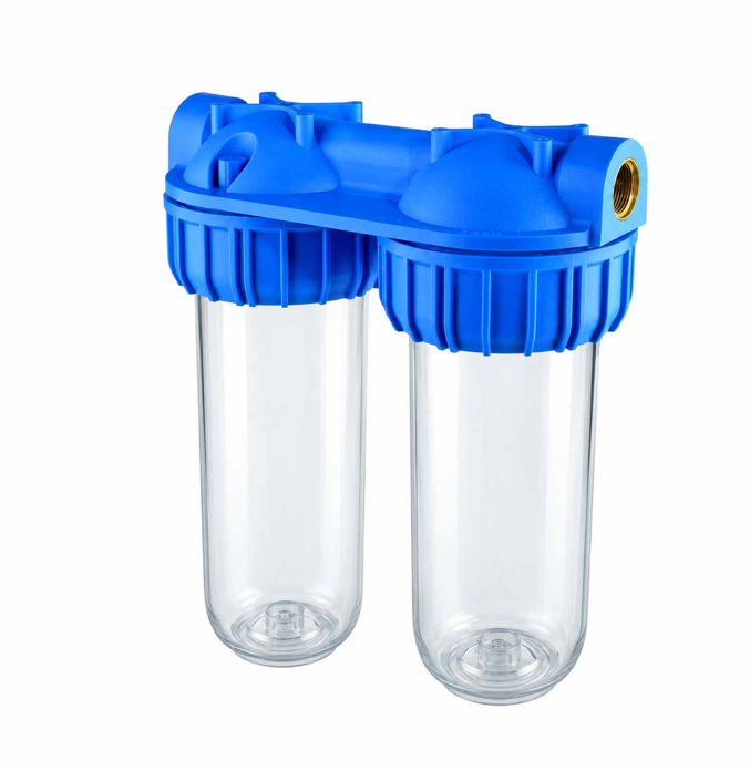 Slika Posuda filtera 3/4" Senior DUPLEX Plus 3P 10" Atlas Filtri transparentna